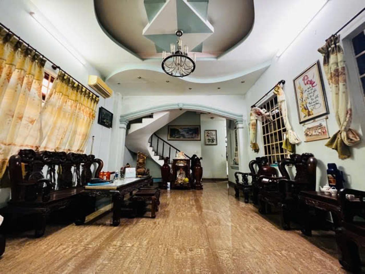 Giảm sốc 1.2 tỷ! Nhà MT 3 tầng 200m2, Nở hậu – Dương Công Khi HM - Ảnh chính